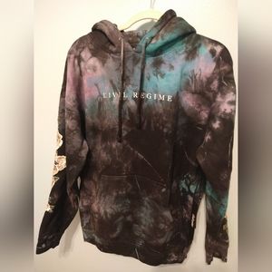 Civil Regime Marble Rose Hoodie